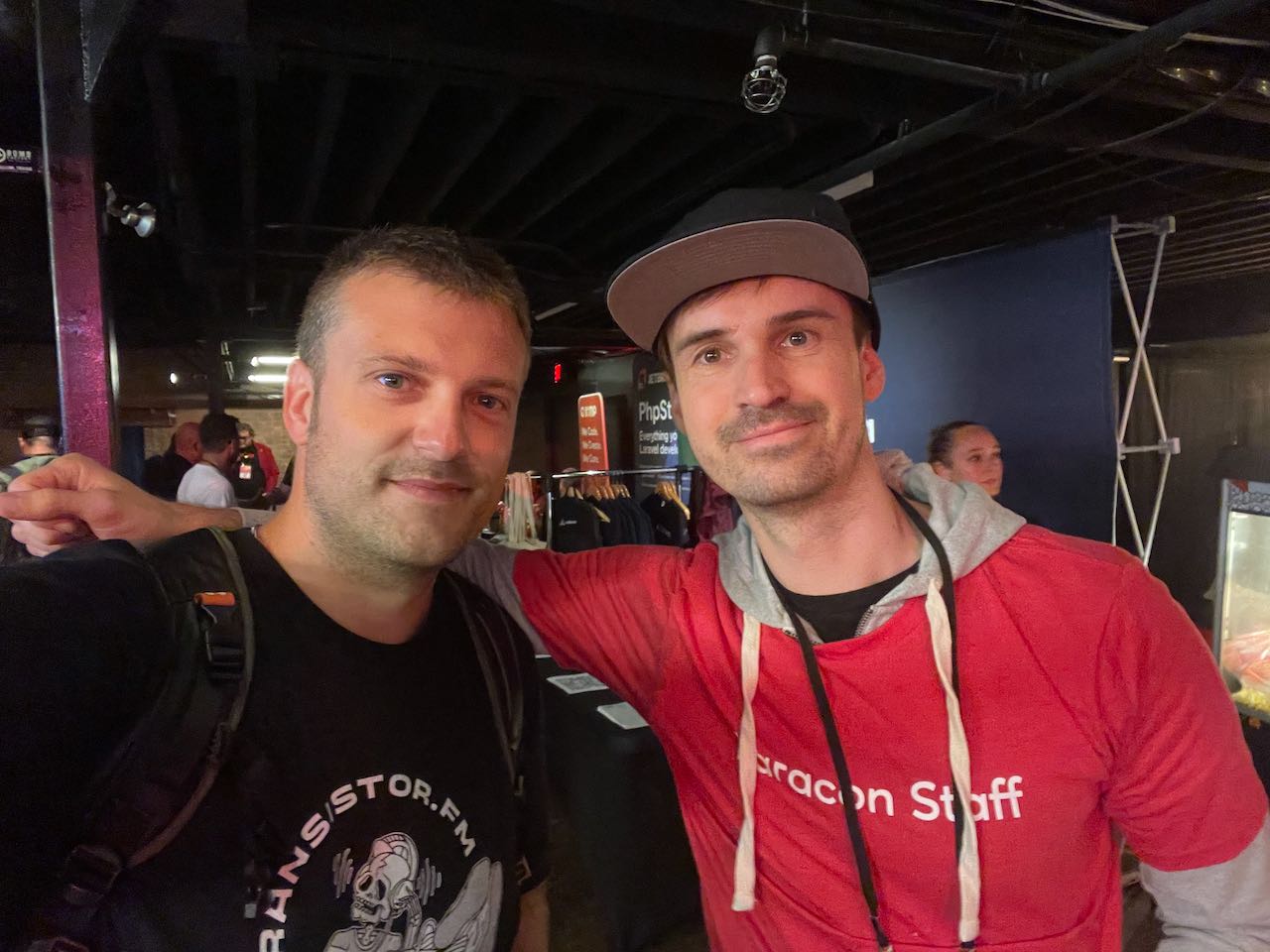 Bert and Christoph Rumpel at laracon US